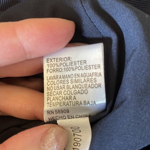 GIANNI BINI navy blue dress - Picture 11 of 11